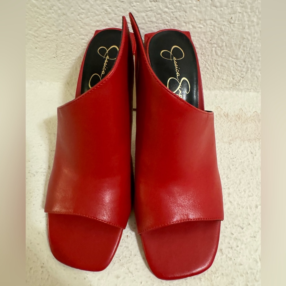 Jessica Simpson Women's
Messia High Heel Sandal Red Muse NEW